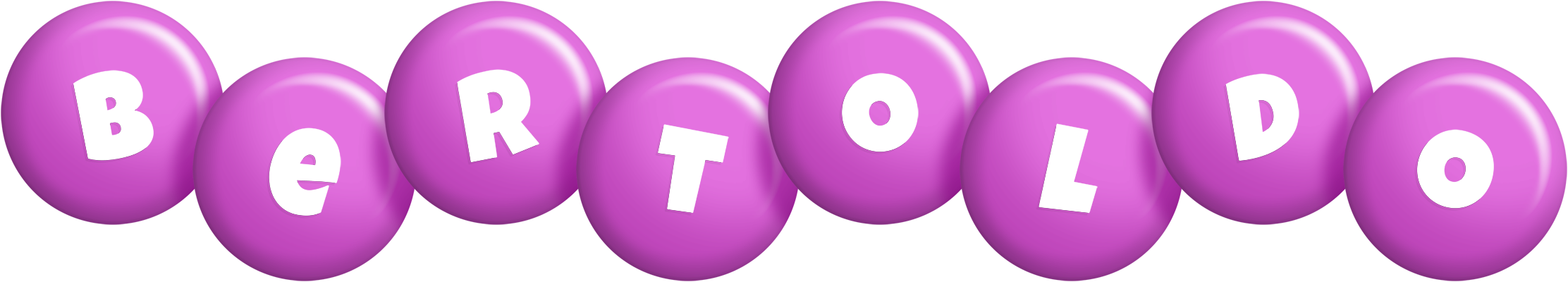 Bertoldo candy-purple logo