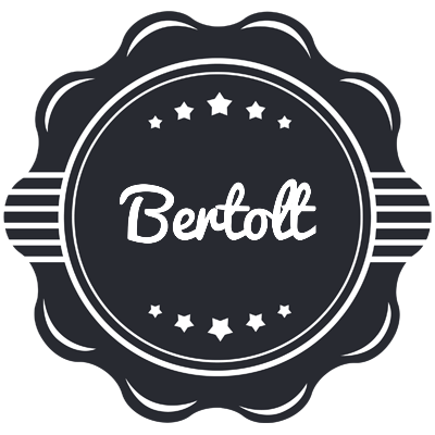 Bertolt badge logo