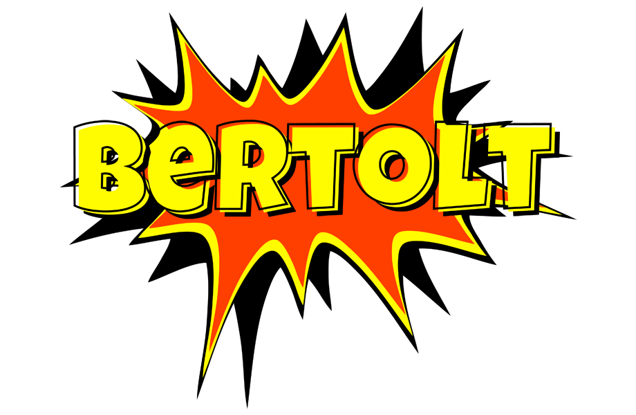Bertolt bazinga logo