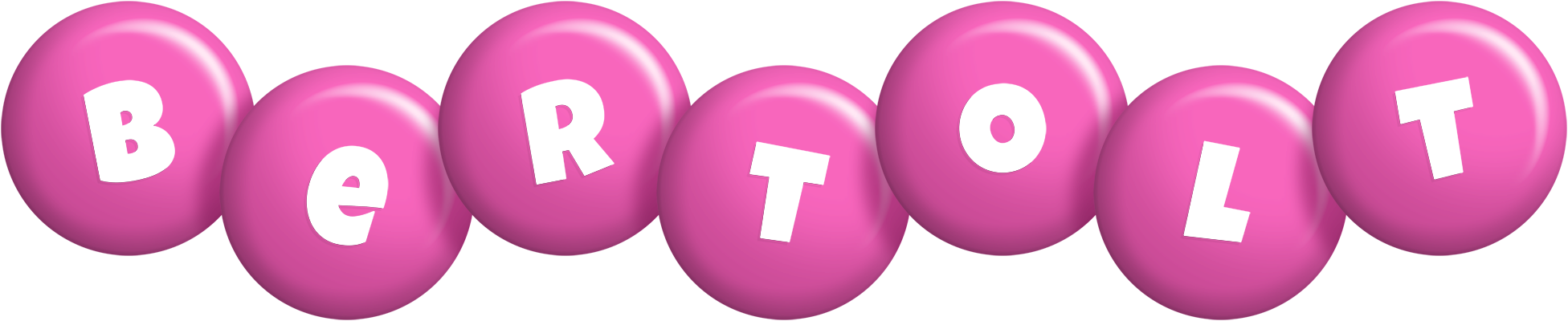 Bertolt candy-pink logo