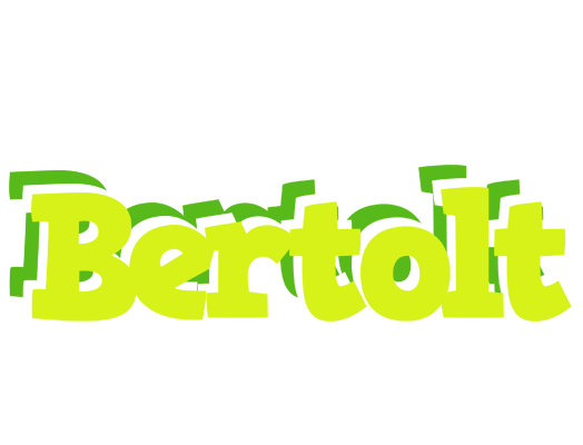 Bertolt citrus logo