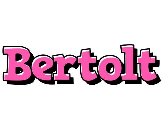Bertolt girlish logo