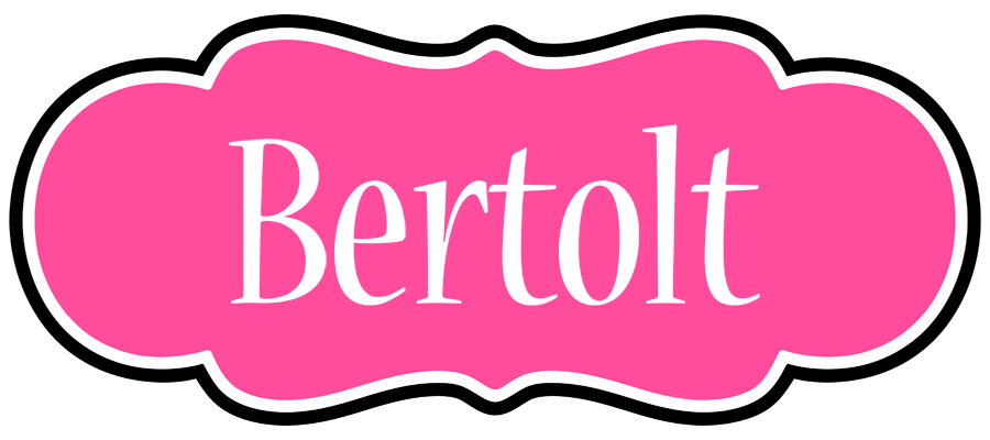 Bertolt invitation logo