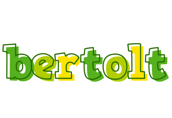 Bertolt juice logo
