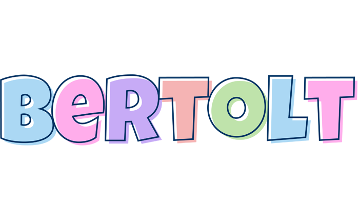 Bertolt pastel logo