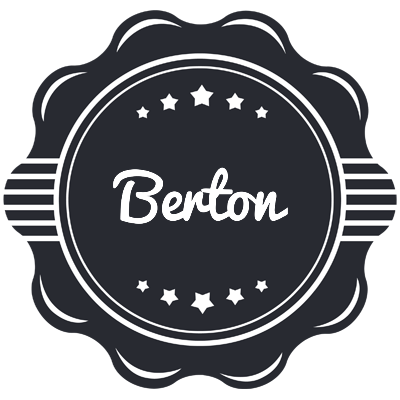 Berton badge logo
