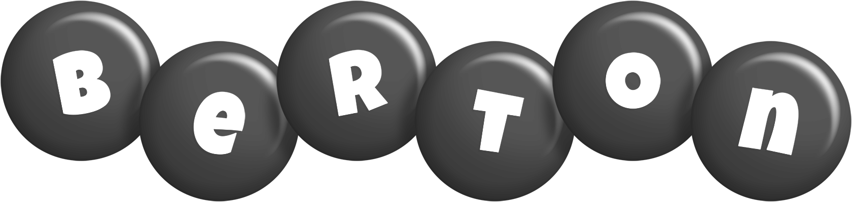 Berton candy-black logo