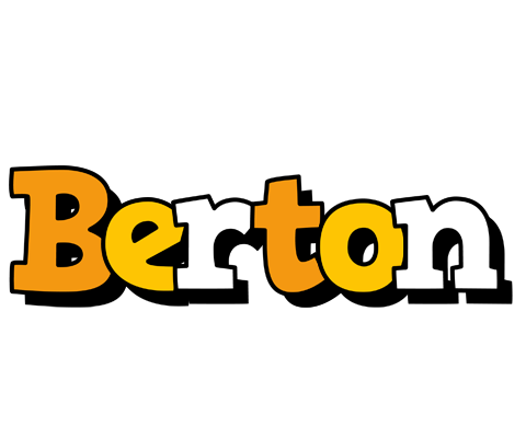 Berton cartoon logo
