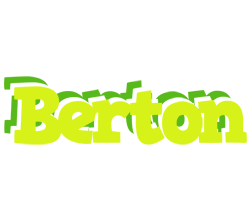 Berton citrus logo