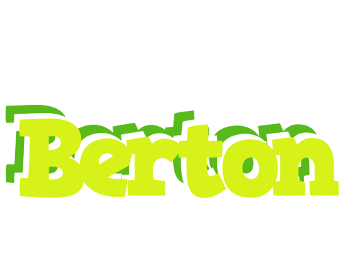 Berton citrus logo