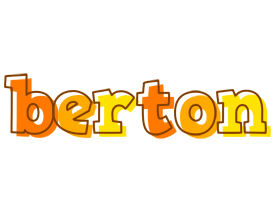 Berton desert logo