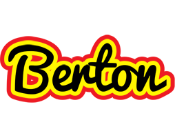 Berton flaming logo