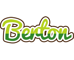 Berton golfing logo