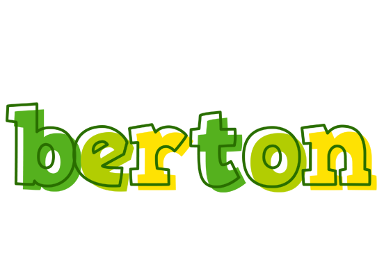 Berton juice logo