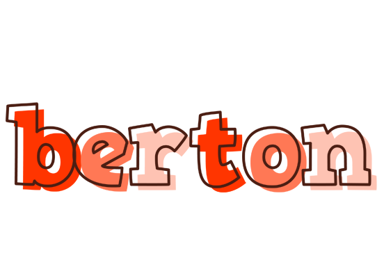 Berton paint logo