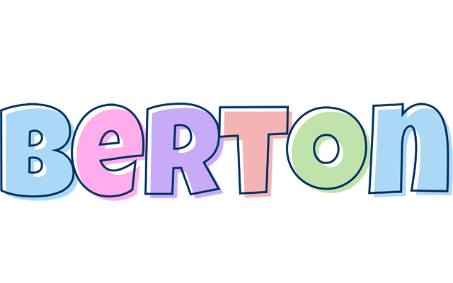 Berton pastel logo
