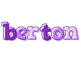 Berton sensual logo