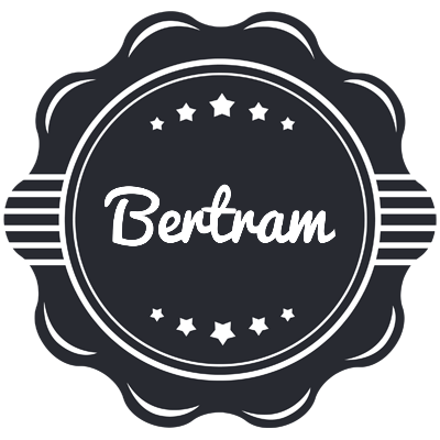 Bertram badge logo