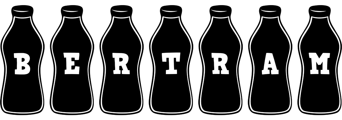 Bertram bottle logo