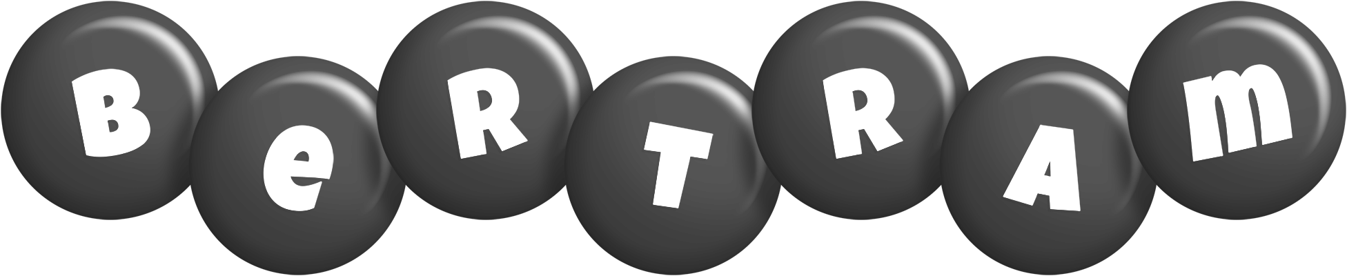 Bertram candy-black logo