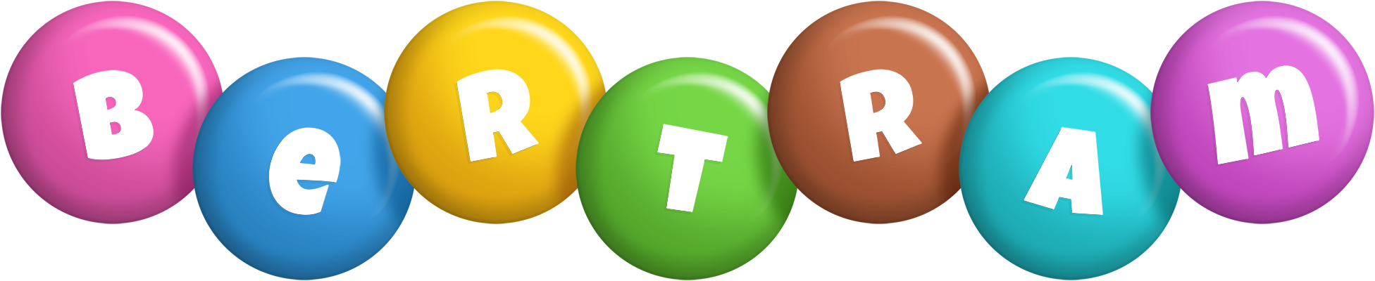 Bertram candy logo