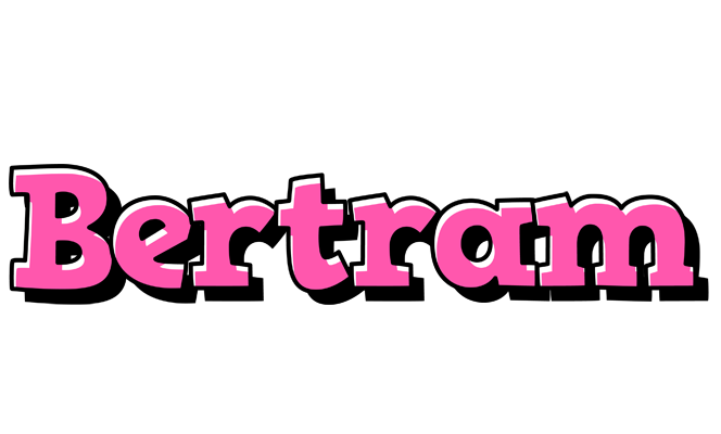 Bertram girlish logo