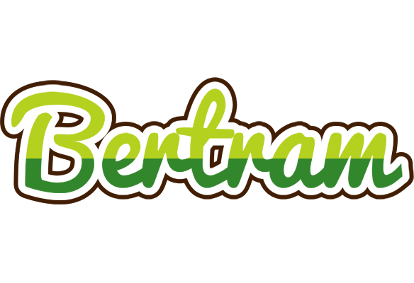 Bertram golfing logo