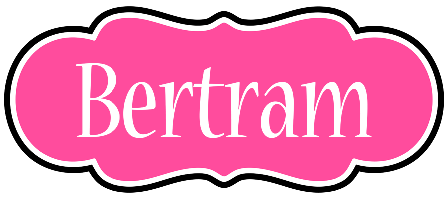 Bertram invitation logo