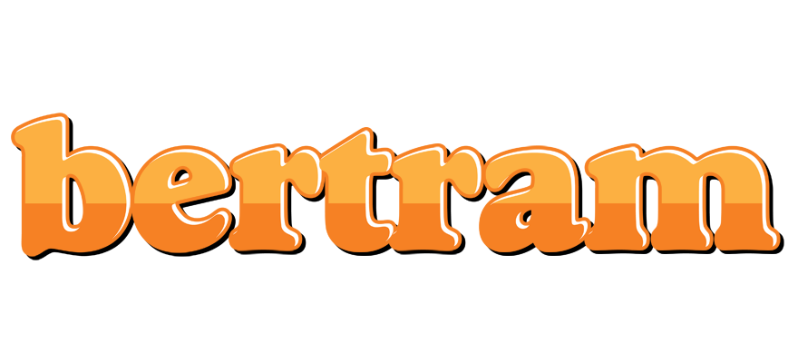 Bertram orange logo