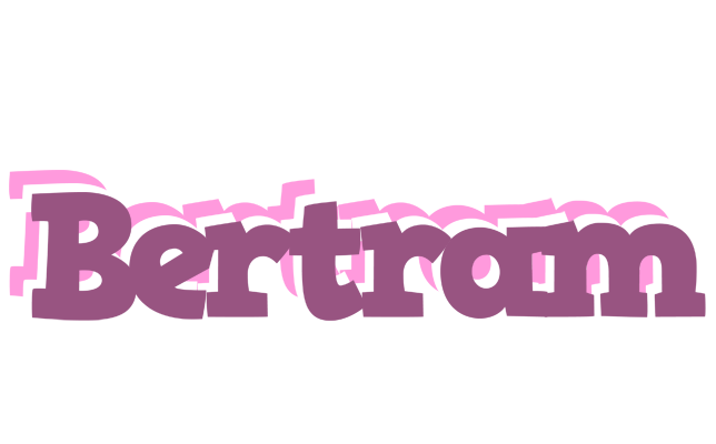 Bertram relaxing logo