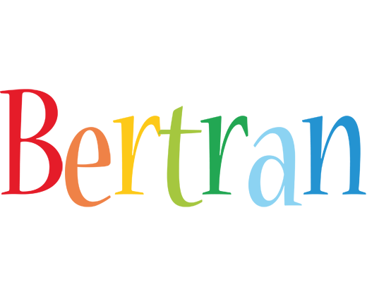 Bertran birthday logo
