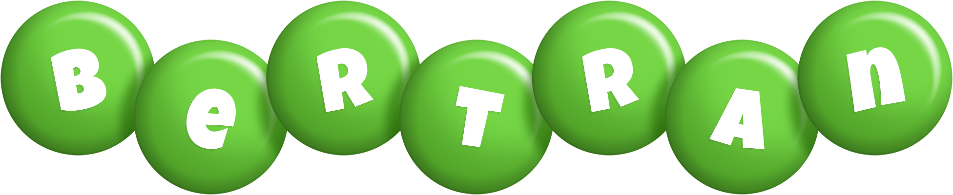 Bertran candy-green logo