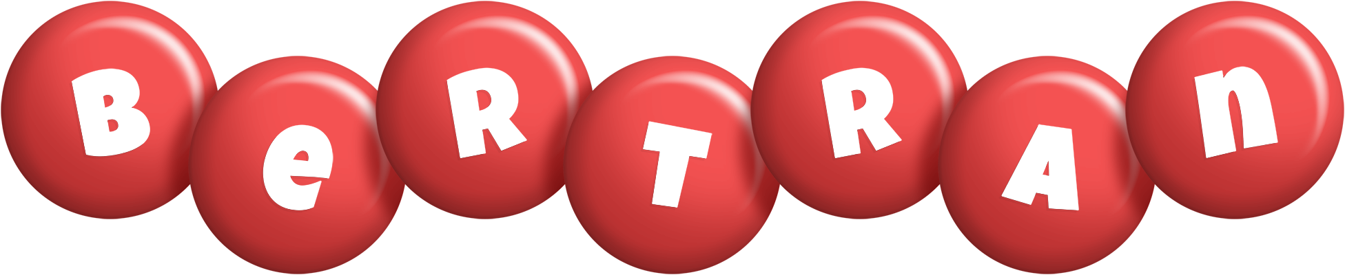 Bertran candy-red logo