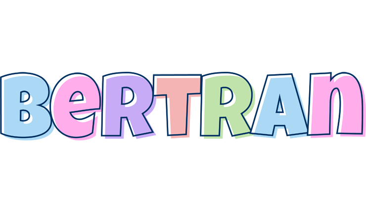 Bertran pastel logo
