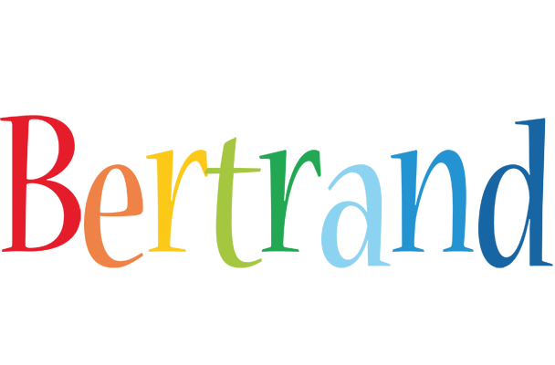 Bertrand birthday logo