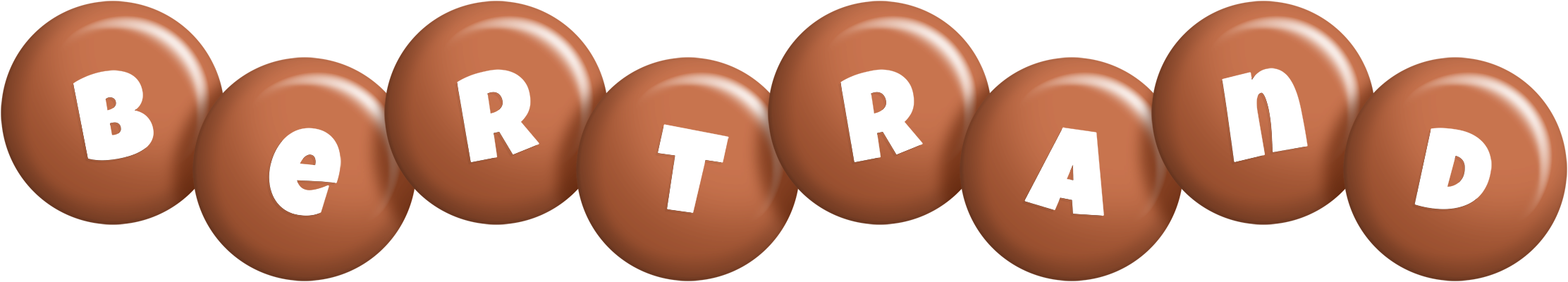 Bertrand candy-brown logo