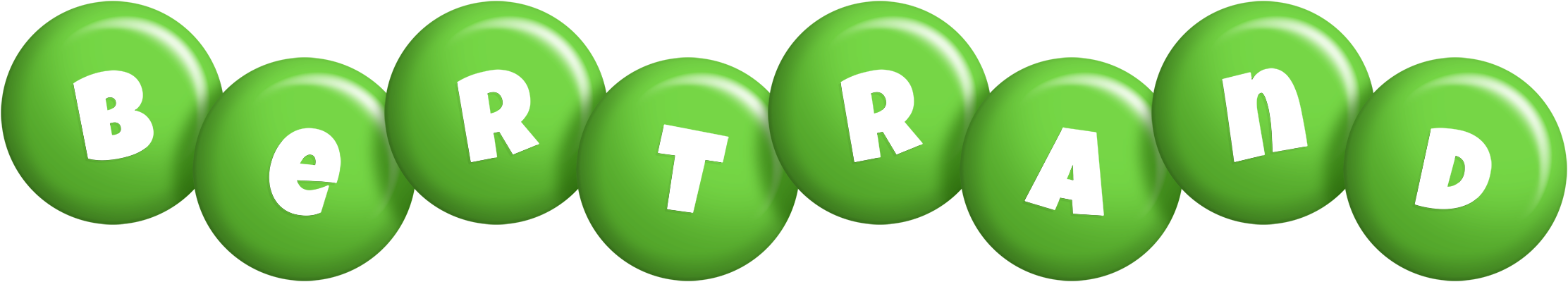 Bertrand candy-green logo