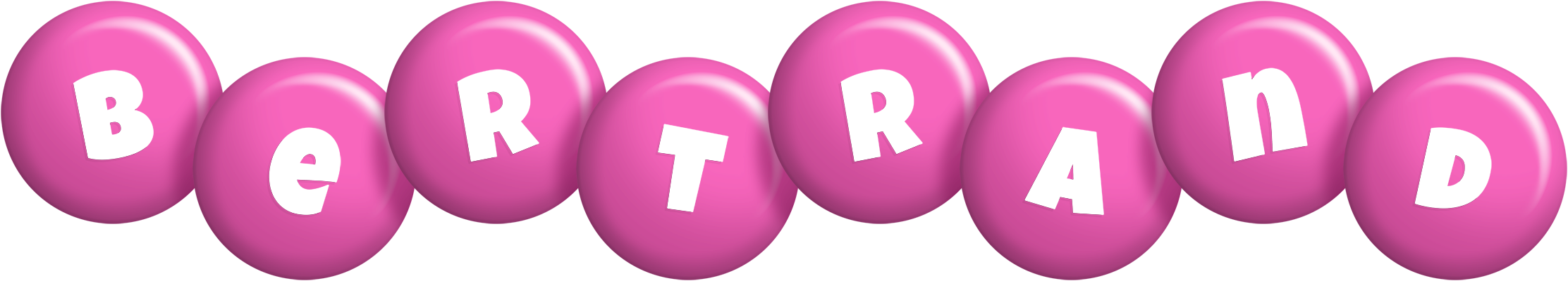 Bertrand candy-pink logo