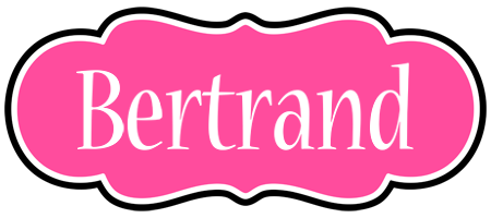 Bertrand invitation logo