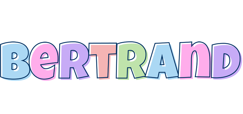 Bertrand pastel logo