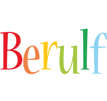 Berulf birthday logo