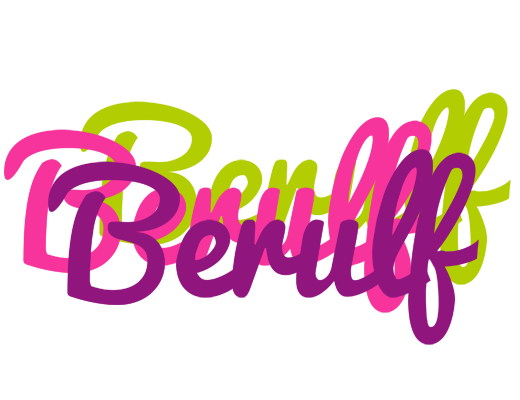 Berulf flowers logo