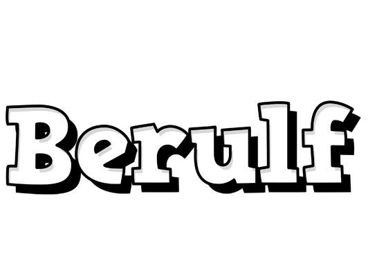 Berulf snowing logo