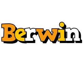 Berwin cartoon logo