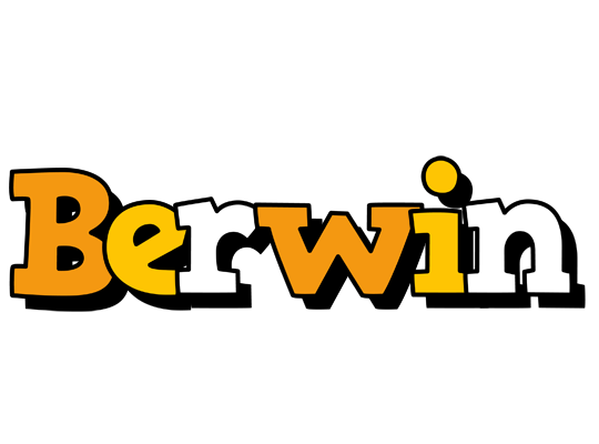 Berwin cartoon logo