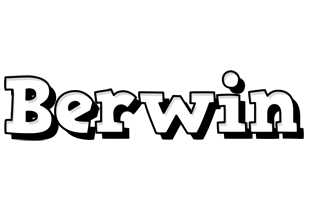 Berwin snowing logo