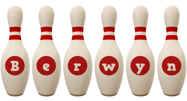 Berwyn bowling-pin logo