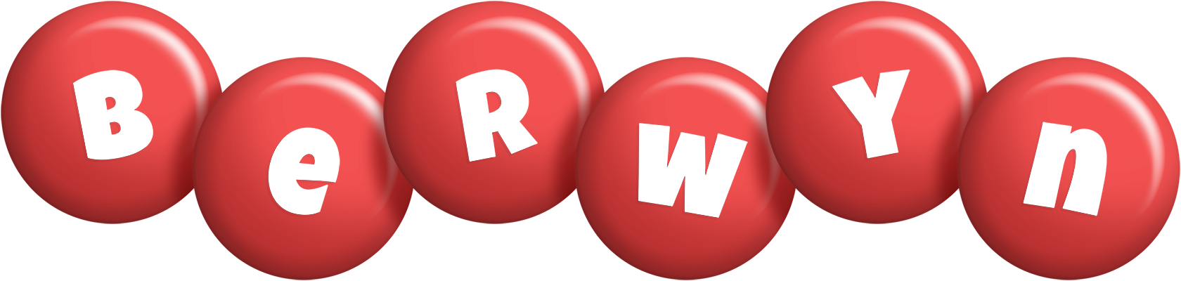 Berwyn candy-red logo