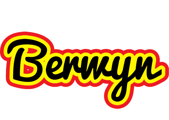 Berwyn flaming logo