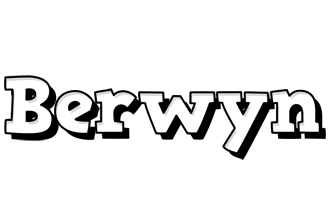 Berwyn snowing logo